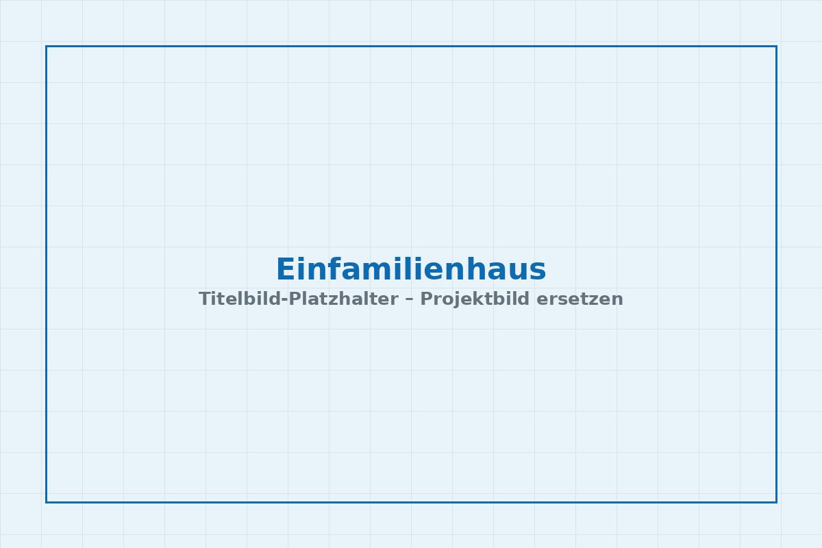Titelbild des Referenzprojekts: großes Einfamilienhaus (Platzhalterbild)
